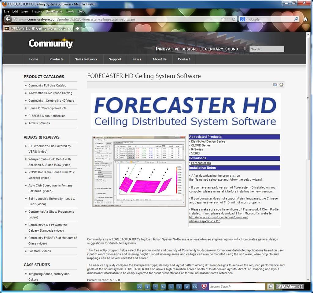 Tutorial 1: Install Forecaster HD (Win XP, Vista, 7, 8) Download Forecaster HD (FHD) from