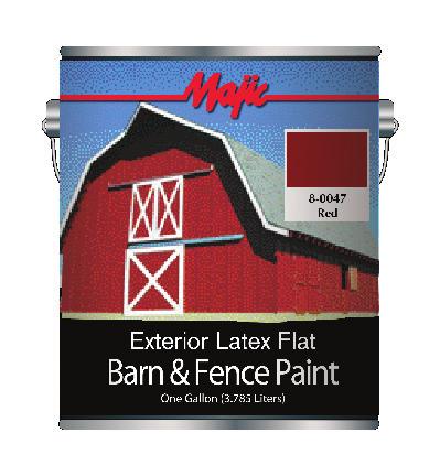 Fence Paint -007-1 3970 CLASSIC RED -00-1 7099-00-1 39519 BLACK Town