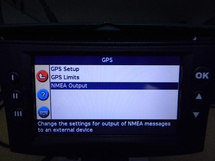 GPS Select NMEA Output
