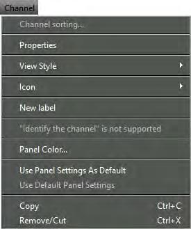 Working with panels Aligning and moving panels Moving panels Click on a panel or select several panels. Keep the left mouse button pressed and drag the panel(s) to the desired position.