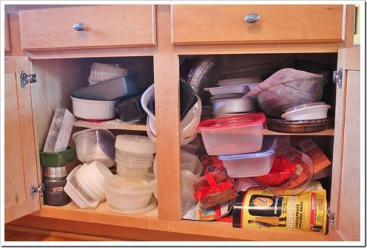This might be a good time to start packing. Remove and pack any pots, pans, dishes and bowls that you don t absolutely need during the selling process.