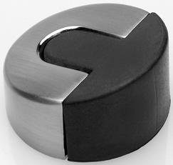 92mm Extendable Wall or Floor Stop with magnet 6209 Base: 38mm Diameter