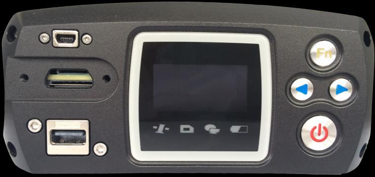 LCD: Display receiver status information 5.