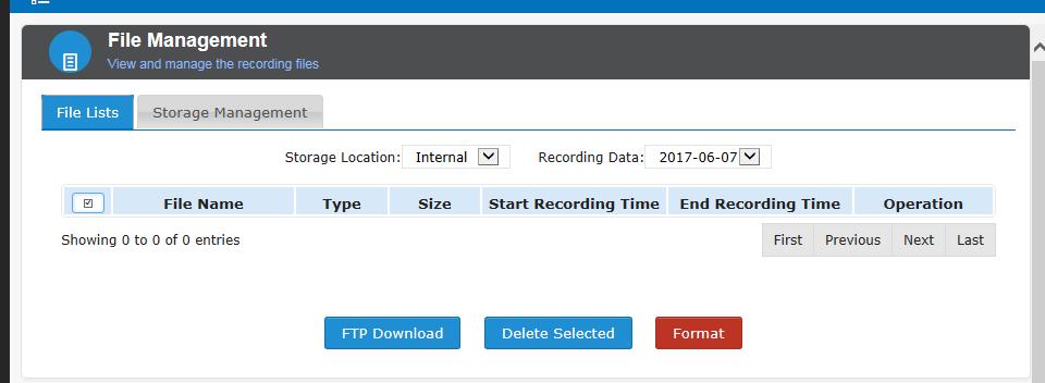 Figure 4-21 FTP download directory Click the catalog folder of the storage