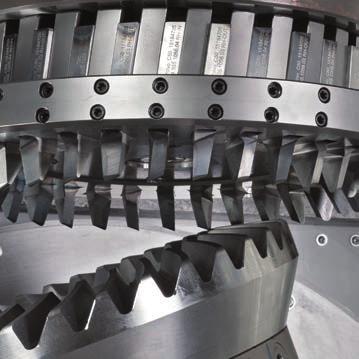 highlights success story As demonstrated by this example of a commercial vehicle ring gear with 41 teeth and a component outside diameter of 470 mm, the dry processing method cannot be beaten when it