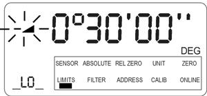 3.10. Measuring by setting LIMITS When your tasks requires the indication of a surpassed measuring value with an "alarm" the LIMITS function must be used.