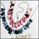 sold in a pack of 3, one of each colour. 4.50 rrp 4.99 741 Multi Chip Necklace.
