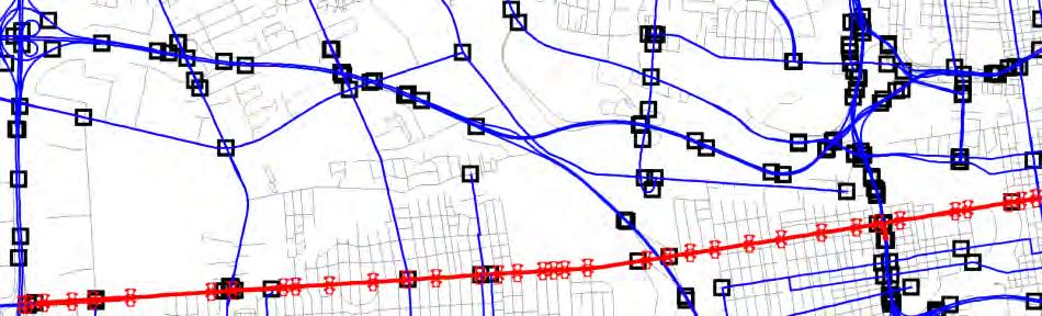 Local control over route coverage and segmentaton Example