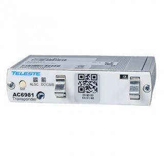 AC 6981 DOCSIS TRANSPONDER AC6981 is a DOCSIS 3.1 frequency range compatible DOCSIS transponder. Compatible with 1.