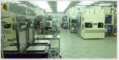 Cleanroom (C10) This class 10 cleanroom is for customer demonstration and process development activities.