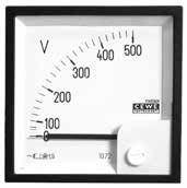 GENERAL DESCRIPTIONS Standards The electrical indicating instruments produced by Cewe Instrument comply with specifications IEC 60051, DIN 43802, DIN 43700, IEC 50081-1, IEC 50082-1, IEC 50081-2, IEC