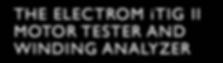 provides a wide range of tests to analyze