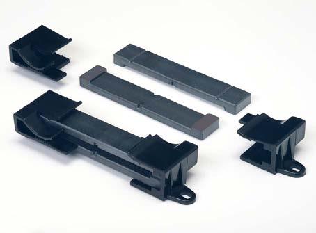 EMI Cores ESD-FPD-1 Series Split Cores with Plastic Clamp for Flat Cables for High Frequency (Bare) Overview The KEMET ESD-FPD-1 Series split cores are designed for use on flat cables.