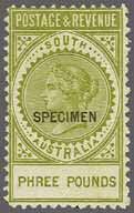A rare stamp Gi = 500.