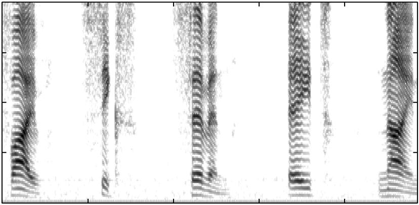 7 EURASIP Journal on Applied Signal Processing (a) (b) (c) (d) (e) (f) Figure 5: Speech spectrograms (a) Original clean speech signal at microphone