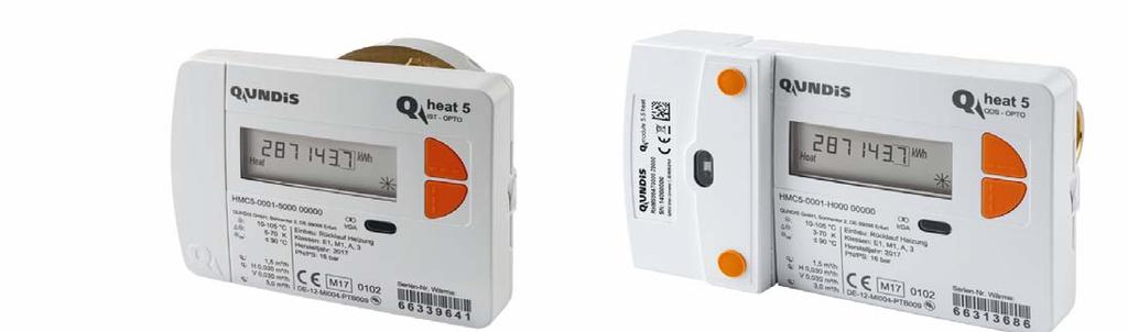 2 Compact heat meters Heat meters are devices which are mounted in a water cycle, can measure its heat output and save the data recorded.