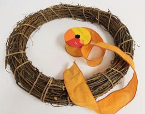Give Thanks Gratitude Wreath Focusing on gifts and blessings brings happiness and joy.