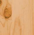 SPECIES TYPES SOLID PINE Clear Pine is a knot-free wood with a signature rustic