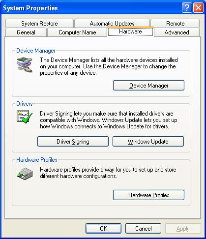 on Device Manager in the