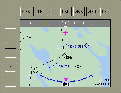 Figure 6: Prototype CDTI s tested in the NEAN project In order to use surveillance data on the aircraft, some surveillance data processing (SDP) will be required. This is largely undefined at present.
