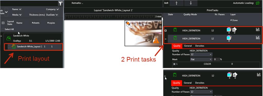 Tutorial Creating Sandwich White jobs for Tauro Software version: Asanti 2.