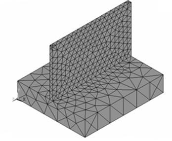 Since the structure is a solid model, SOILD92, 3- D 10 node tetrahedral structural solid element has been chosen. SOILD92 element shown in Fig.