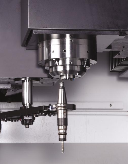 High Performance Spindle BM 2740P A high power / high torque 12000 r/min built in spindle is used to provide high performance machining capability and rapid acceleration / deceleration of the spindle.