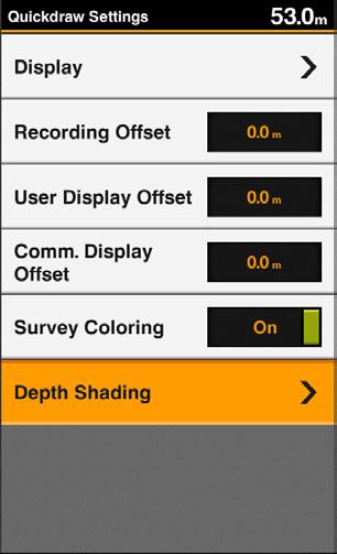 From a chart, select MENU > Quickdraw Contours > Settings. Display: Displays Garmin Quickdraw Contours. The User Contours option shows your own Garmin Quickdraw Contours maps.