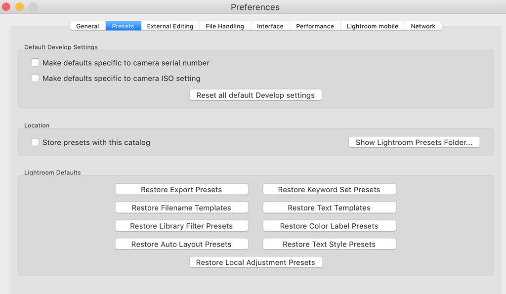 you must bring them into the source folder where Lightroom stores all of the presets. This is simple to do.