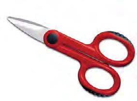 with Electrician s Scissors 27205 Corrosion resistant Part No Description Blade Handle Blade Overall Weight Insulated Material
