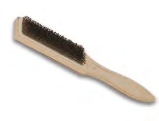 (ABC) Supplied as set of two Includes m nylon connecting string 0300 File Card Brush For cleaning wood and metal files Removes embedded filings