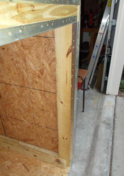 Overlap the drywall corners where they meet to enhance protection.
