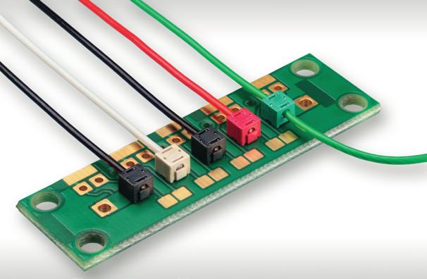 OVERVIEW GENERAL Surface mount IDC Terminals The very compact IDC Terminals enable highly reliable wire-to-board connections in extremely miniaturized applications such as retrofit LED lamps, medical