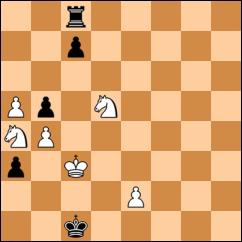Study.6 Special prize, Botvinnik 100 MT 2011 Win 1.Kb3! 1.Nc5? a2 2.Nb3+ (2.Nd3+ Kb1=) 2...Kb1 3.Nd2+ Kc1 4.Nb3+ Kb1 positional draw 1...bxa4+ 1...a2 2.Kxa2 c6 3.Nab6+ ; 1...c6 2.Nab6 Re8 3.Nf4 Re4 4.