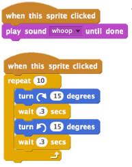 Step 3: Create a sprite Step 4: Make it interactive by adding scripts that