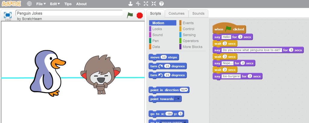 Step 1: Open a new tab on your web browser and navigate to the Scratch website: https://scratch.mit.