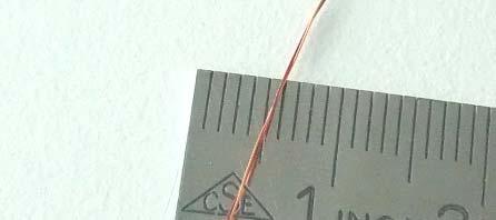 self bonding wire 125 µm wire diameter (4um Cu) 10 mm per turn Electrical