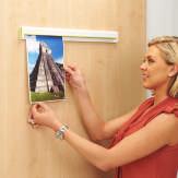 Ideal for training rooms, brainstorming sessions, hanging artwork, maps and