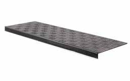 stair mats Stair mats are suitable for rectangular steps. The mats have an anti-slip profile to prevent from slipping.