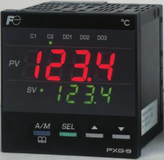 PX series digital temperature controller MICRO-CONTROLLER X ( mm) DATA SHEET PXG PXG is a compact size temperature controller of front panel size mm.