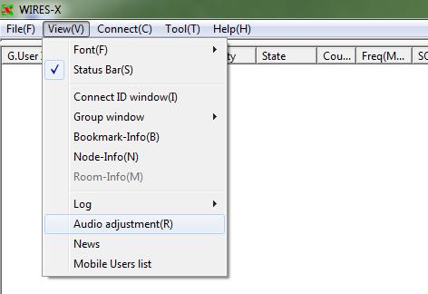 Audio level adjustment of transmission (PC speaker output level) 1. Click the OS Volume Mixer. The Windows Volume Mixer window opens. 2. Click the Start.