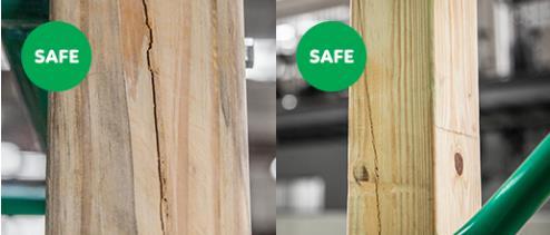 WOOD ADVICE Our products are manufactured from premium timber. Great care is taking in selecting, machining and treating the timber before it is sold to you. 1. Inspect wood parts monthly.