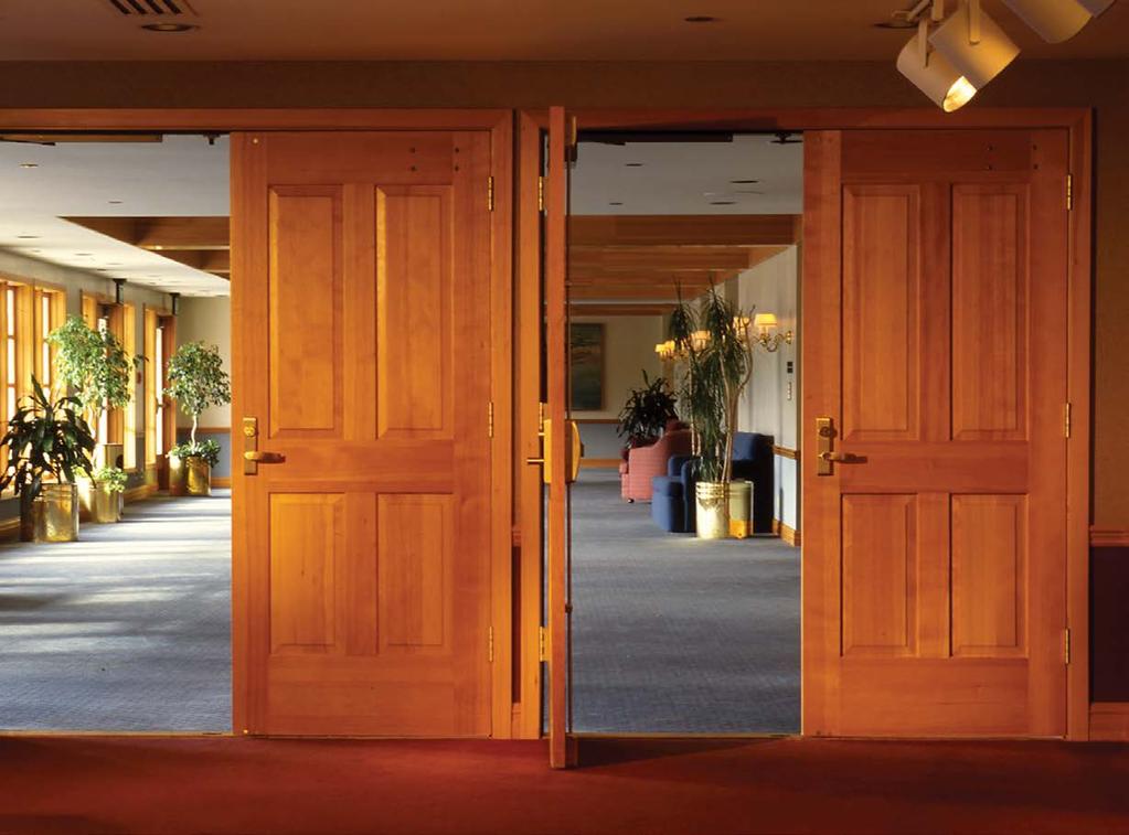 20-MINUTE FIRE-RATED DOORS simpsondoor.com/fire-rated 9244 RP Shown in Douglas fir Simpson offers a variety of fire-rated doors for both residential and commercial applications.