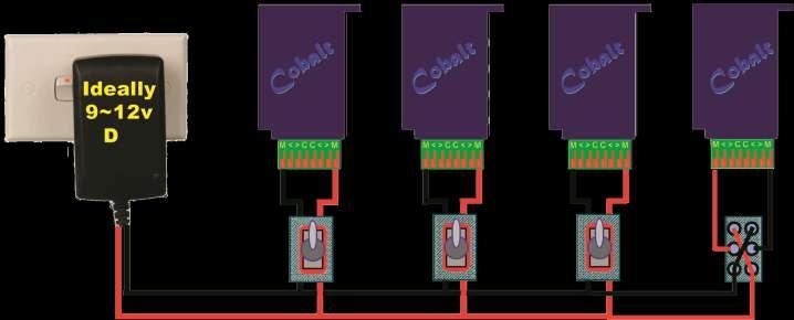 Page 9 Wiring Cobalt for DC or panel control - Part 2 Two wires in, two wires out It really can be that easy if you choose to use the pre-configured switches that we have made available in our cobalt