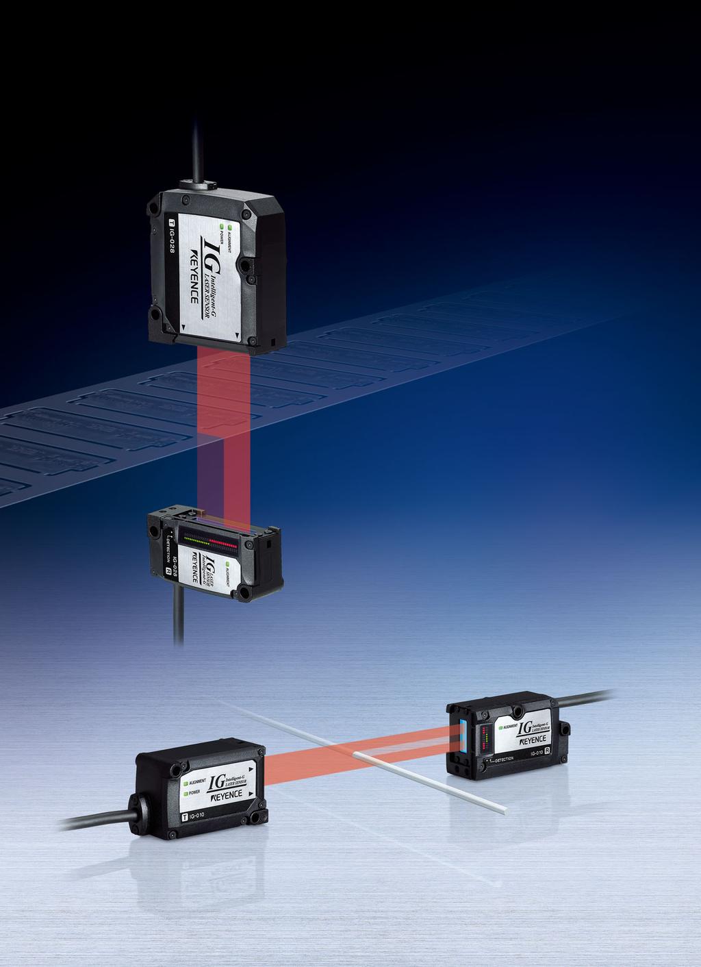 Multi-Purpose CCD Laser Micrometre IG Series A Wide Variety of Application Modes for Easy,