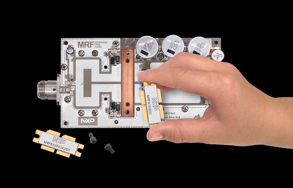 Introduction NXP is announcing a new LDMOS technology using 65 V drain voltage, focused on ease of use. Higher voltage enables a higher RF output power with no compromise.