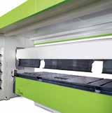 Tooling in two different shapes and three different heights; one shape suitable for folding side operation Standard with Combi upper beam and Multifold, CNC controlled sheet thickness and folding