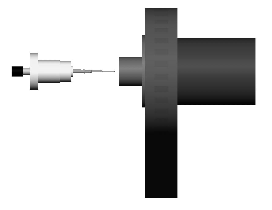 Figure 1 Adaptor /adaptateur Figure 2 Fig 2 Place adaptor onto the cable until it bottoms against dielectric.