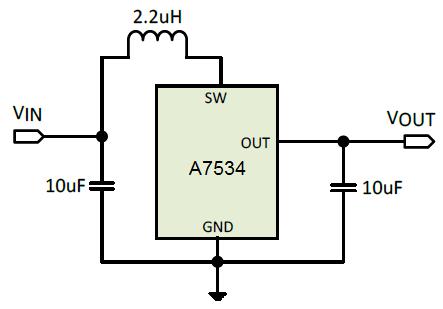 DESCRIPTION The is a step-up converter that provides a boosted output voltage from a low voltage source. Because of its proprietary design, it starts up at a very low input voltage down to 0.