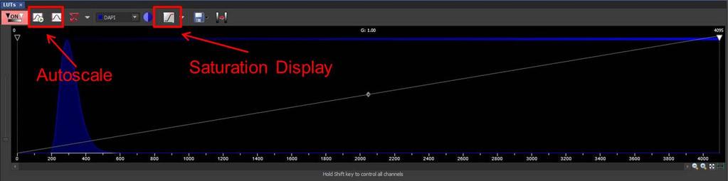 Figure 7: LUTs 3.5 ND Acquistion The ND Acquisition tab is where most of your experimental setup will take place (Figure 8).